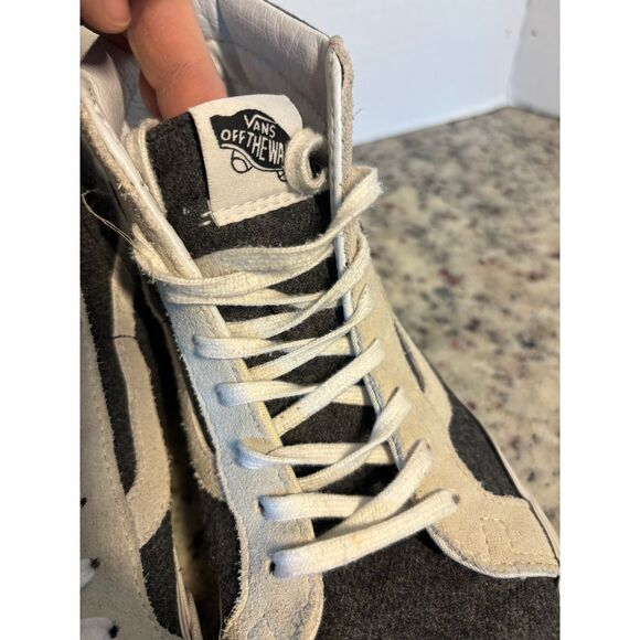 Vans SK8-Hi Black Gray Suede High Top Skate Sneakers Classic Streetwear - Picture 5 of 11